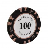 5 stuk Professionele Upscale Klei Casino Texas Poker Chips 14G waarde 100